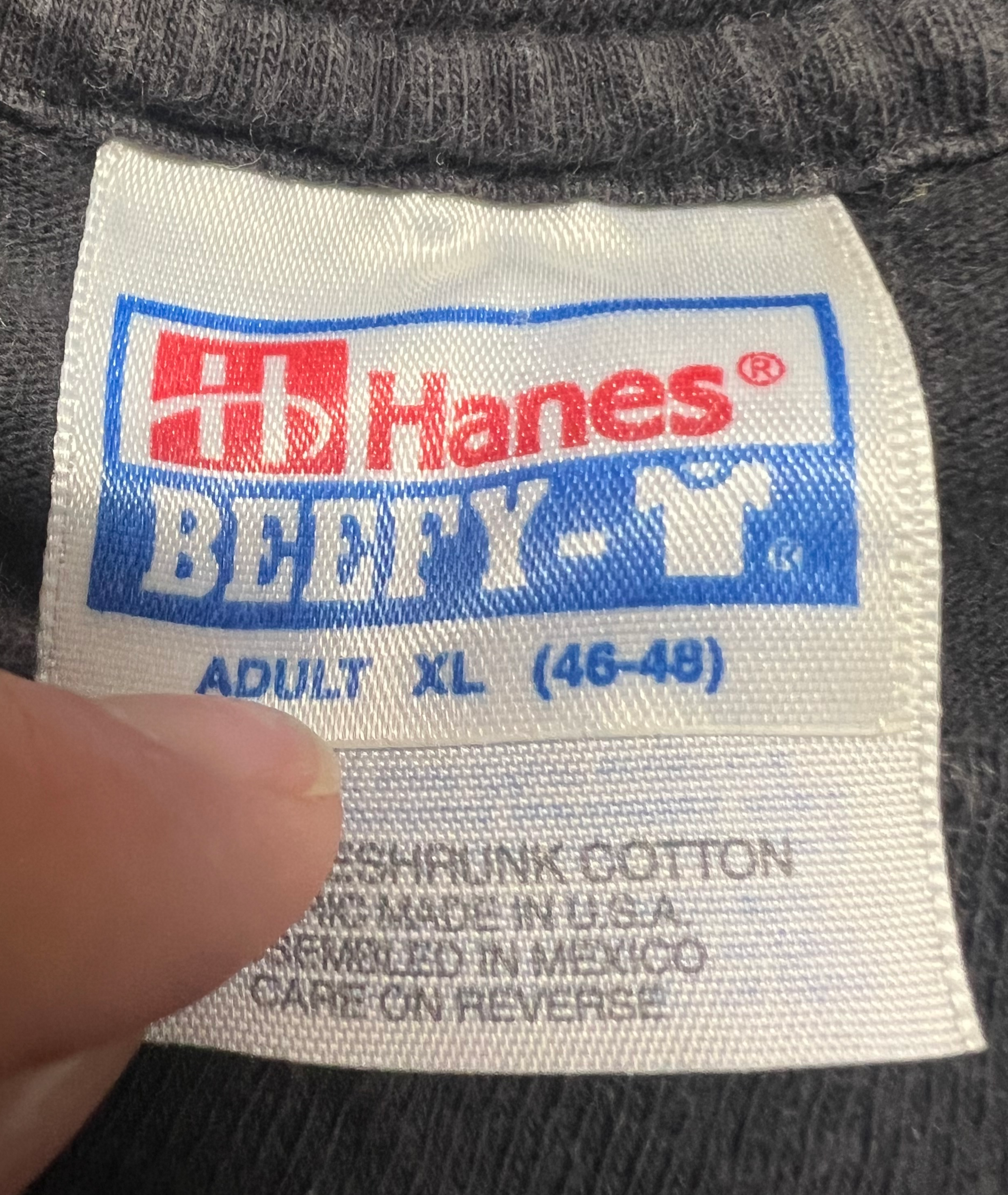 Hanes Neck Tag